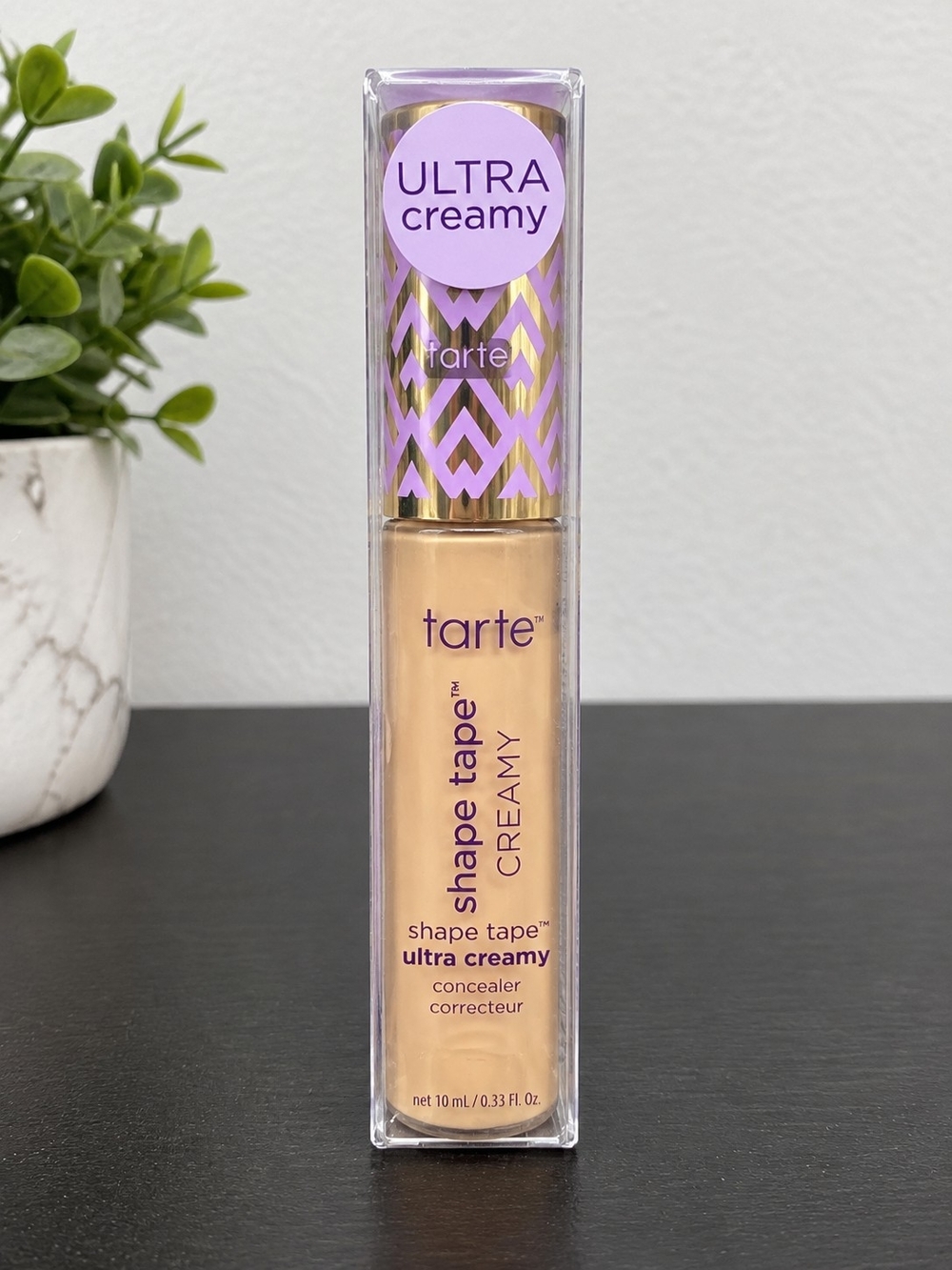 NIB Tarte Shape Tape Ultra Creamy Concealer 38N -medium tan neutral